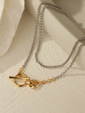 Winter Silver Mixed OT Clasp Collars Neckalces Street Style Jewelry