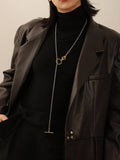 Winter Silver Mixed OT Clasp Collars Neckalces Street Style Jewelry