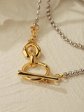 Winter Silver Mixed OT Clasp Collars Neckalces Street Style Jewelry