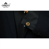 Golden O French Shirt Cufflinks for Men