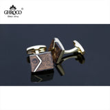 Golden V French Shirt Cufflinks for Men