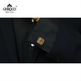 Golden X Epoxy French Cufflinks for Men