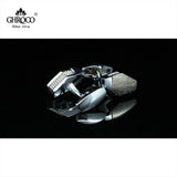 Laser Printed Hexagon Shirt Cufflinks for Business Men