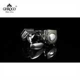 Laser Printed Shirt Cufflinks for Men and Women
