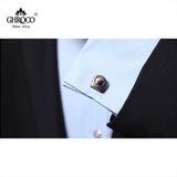 Laser Printed Shirt Cufflinks for Men and Women