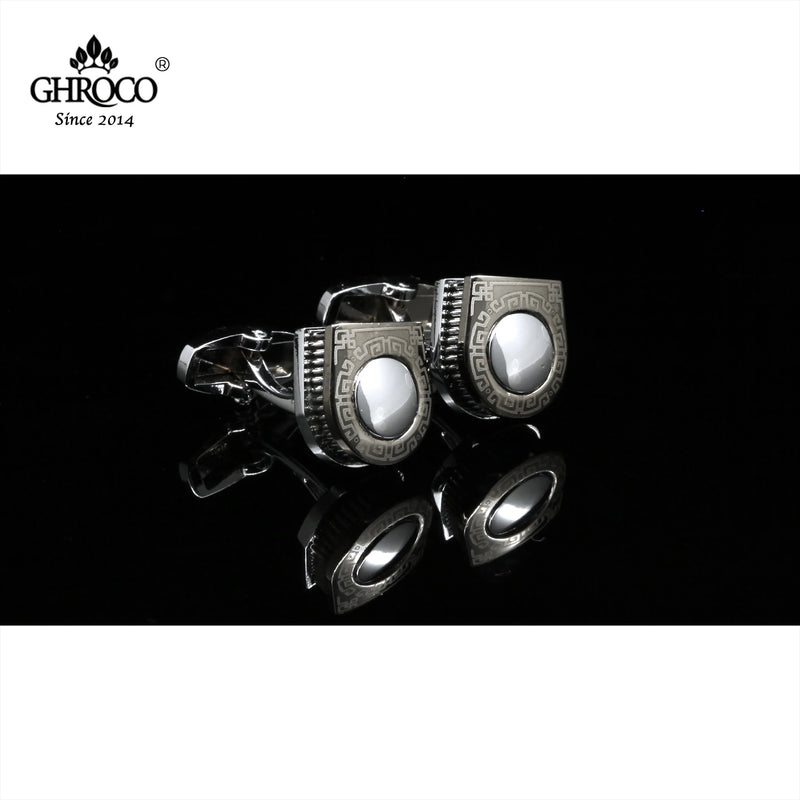 Laser Printed Shirt Cufflinks for Men and Women