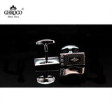 Laser Printed Shirt Cufflinks for Business and Wedding
