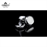 Metal Pattern Shirt Cufflinks for Business Men Women