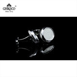 Metal Pattern Shirt Cufflinks for Business Men Women