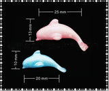 3D Stereo Cartoon Dolphin Mold Transparent DIY Craft Jewelry Resin Molds