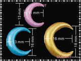 3D Stereo Moonlight Mold Transparent DIY Craft Jewelry Resin Molds