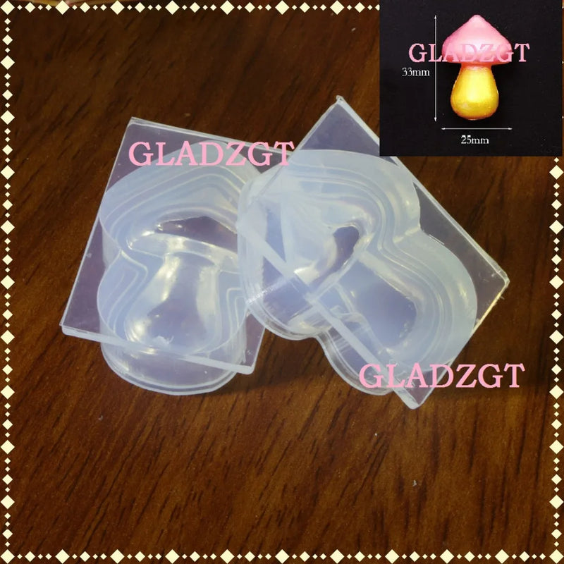3D Stereo Mushroom Mold for Jewelry Making
