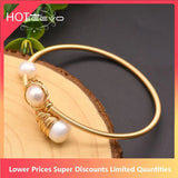 GLEVO Freshwater Baroque Pearl Bracelet Wedding Jewelry GB0185