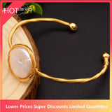 GLEVO Freshwater Pearl Adjustable Bracelet Wedding Gift GB0067