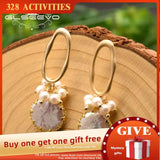 GLEVO Baroque Pearl Drop Earrings GE0872D