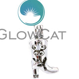 KK664 Floral High-heeled Boots Beads Cage Essential Oil Diffuser