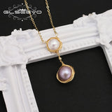 Baroque Pearls Long Chain Pendant Necklace Customizable