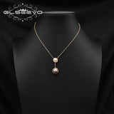 Baroque Pearls Long Chain Pendant Necklace Customizable
