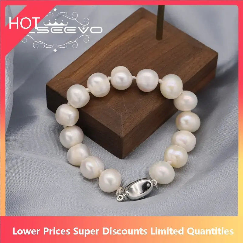 Gorgeous Tahitian Round Pearls Bracelet for Women