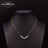 925 Silver Pearl Pendant Necklace Wedding Party Jewelry