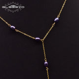 Pearl Pendant Necklace 925 Silver for Women