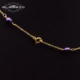 Pearl Pendant Necklace 925 Silver for Women