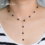 Pearl Pendant Necklace 925 Silver for Women