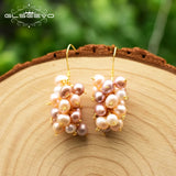 925 Sterling Silver Fresh Water Pearl Drop Earrings