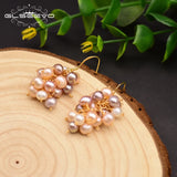 925 Sterling Silver Fresh Water Pearl Drop Earrings