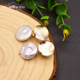 925 Silver Baroque Pearl Drop Earrings for Women GE0784