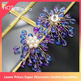 Crystal Twig Freshwater Pearl Minimalist Bracelet