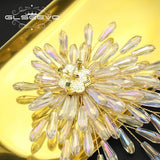 Crystal Women Pearl Brooch Anniversary Party GO0411