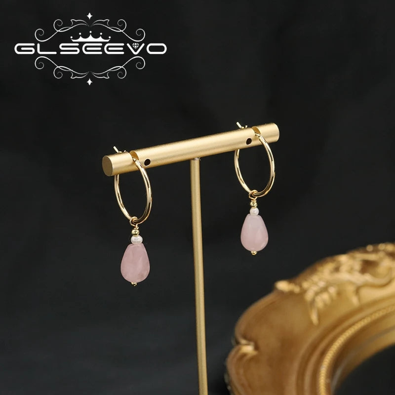 Vintage Freshwater Pearl Pin Ear Clasp Lady Earring