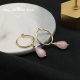 Vintage Freshwater Pearl Pin Ear Clasp Lady Earring