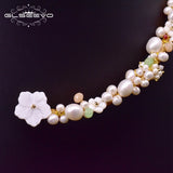 Baroque Pearl Fresh Water Pearl Necklace Wedding Jewelry GN0061-3