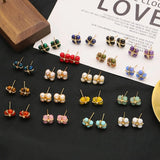 Freshwater Pearl Stud Earrings Minimalist Style Jewelry