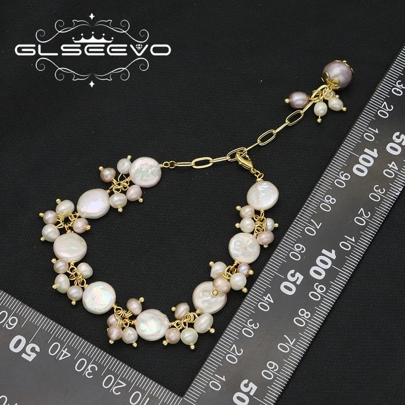 Fresh Water Pearl 2 Layer Bracelet Vintage Jewelry