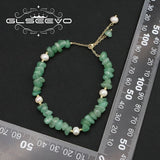 Green Tanglin Natural Tahitian Pearl Bracelet Retro Woman Jewelry