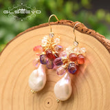 Baroque Pearl Earrings For Women - Engagement Birthday Gift