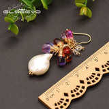 Baroque Pearl Earrings For Women - Engagement Birthday Gift