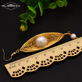 Natural Baroque Pearl Dangle Earrings Fine Jewelry