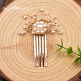 Natural Pearl Hairpin Wedding Party Headdress GH0050