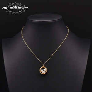 Freshwater Pearl Pendant Necklace for Women - GN0163
