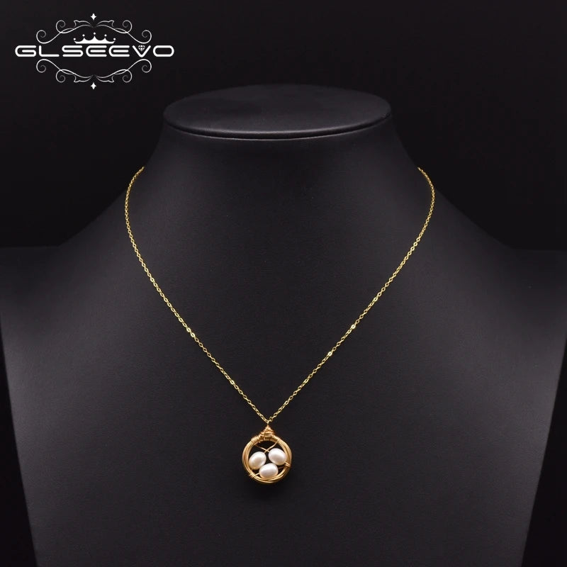 Freshwater Pearl Pendant Necklace for Women - GN0163