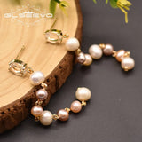 Fresh Water Pearl Long Earrings for Women GE0839
