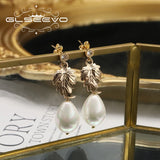 Natural Pearl Women's Earrings Wedding Jewelry