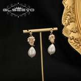 Natural Pearl Women's Earrings Wedding Jewelry