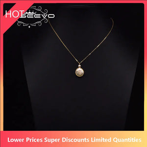 Baroque Pearl Pendant Necklace 925 Sterling Silver Jewelry