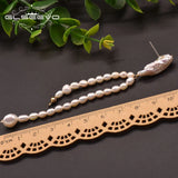 Baroque Pearl Sterling Silver Tassel Earrings GE1002