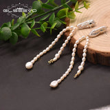 Baroque Pearl Sterling Silver Tassel Earrings GE1002